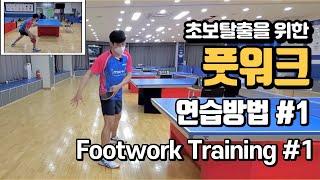 Footwork Training #1 (forehand side-step)