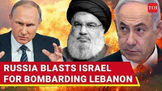 Hezbollah Gets Putin's Support: Russia's Fiery Response To Israel | Beirut Attack | Hassan Nasrallah