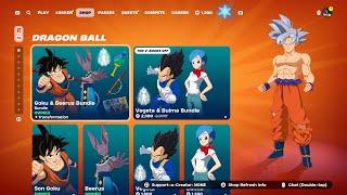 DRAGON BALL Z SKINS & NIMBUS CLOUD IS BACK  Fortnite Item Shop (Jan 5th 2025) Chapter 6 Season 1