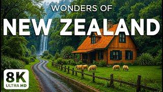 Wonders of New Zealand - The Most Amazing Places in New Zealand - 8K Video Travel