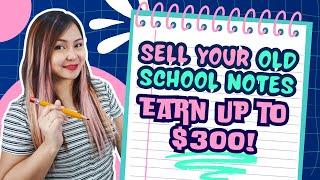 Earn Up to $10 Everytime you Sell your Old notes! | Online Side Hustle for Students!