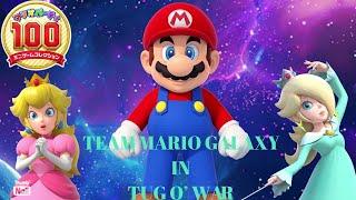 Mario Party The Top 100 - Team Mario Galaxy in Tug O’ War