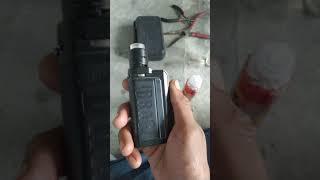 Voopoo Drag Max + 510 Adapter Connection + DJV RDA Mark #1 (Adrian Lo Dejavu Atomizer)