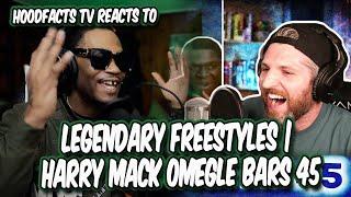 HoodFacts TV First time hearing Harry Mack's Omegle Bars 45!