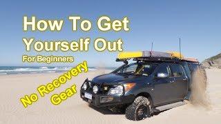 Bogged With No Recovery Gear | Self Recovery