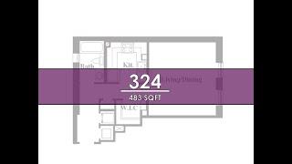 Studio 324 (483 sqft)