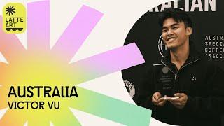 Victor Vu, Country | 2024 World Latte Art Championship | Round 1