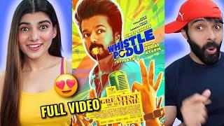 Whistle Podu Full Video Song Reaction! | The Greatest Of All Time | Thalapathy Vijay