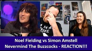 Americans React Noel Fielding vs Simon Amstell - Nevermind The Buzzcocks REACTION