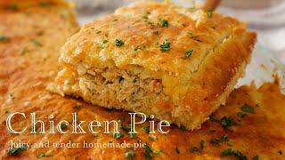 육즙가득 폭신하고 부드러운 치킨파이 만들기  Chicken Pot Pie