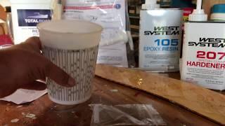 West System Epoxy 105 Resin and 207 Special Clear Hardener Part 2 of 3