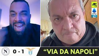 NAPOLI LAZIO 0 1 | GUFI TUTTI UNITI: “SIETE FINITI…” | TIFOSIAMO