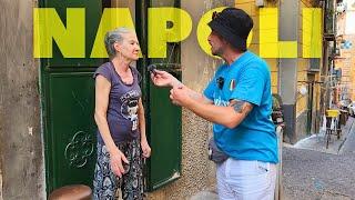 LA LINGUA NAPOLETANA tra la gente a Napoli