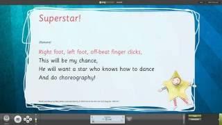 Superstar! [Superstar] - Words on Screen™ Sample