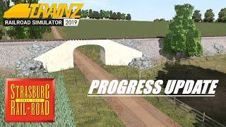 Strasburg Rail Road Route Progress Update | Trainz 2019