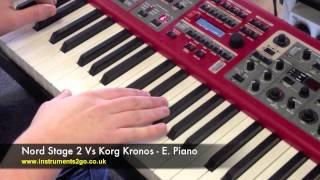 Korg Kronos Vs Nord Stage 2