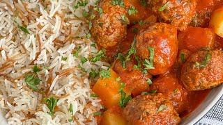 Kofta and potato stew #kofta #potato #foodie #easyrecipe #tasty