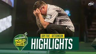 BREAKING NEW GROUND! Day Five Afternoon Highlights - 2024/25 Paddy Power World Darts Championship