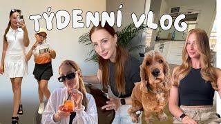 TÝDENNÍ VLOG  | Falco operace, nové vlasy, golf s rodinou, co dělám za práci, recepty