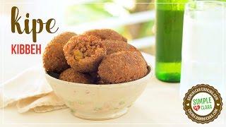 Kipe (Kibbeh: Deep Fried Bulgur Roll)