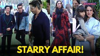 SRK, Kareena-Saif, Karan Johar Attend The Annual Function At Dhirubhai Ambani International School