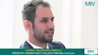 ManuWebtv  :  PRESENTATI I GRANDI EVENTI A PALAZZO TORLONIA