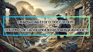 Скарби забутого поселення: Пошук з металошукачем і знахідка монет!