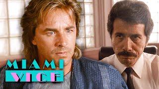 Crockett Vents to Castillo | Miami Vice