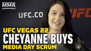 UFC Vegas 22: Cheyanne Buys On Cutting Weight, Fighting Alongside Husband JP Buys - MMA Fighting