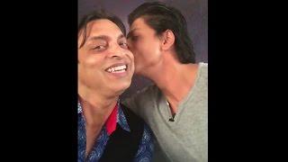 Shoaib Akhtar Meets Bollywood Actor Shah Rukh Khan