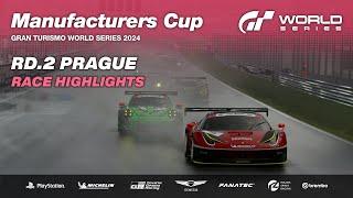 GT World Series 2024 | Round 2 - Prague | Manufacturers Cup | Race Highlights