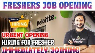 Deloitte Off-Campus Drive 2024 | High-Paying Jobs 2024  | Today Job Vacancy in Tamil | #jobs #job