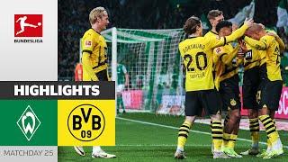 Victory through dream goals despite being outnumbered! | SVW - BVB 1-2 | Highlights | MD 25–BL 23/24