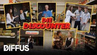 Zu Besuch bei „Feinkost Kolinski“: Pia trifft den Cast von „Die Discounter“ am Set | DIFFUS