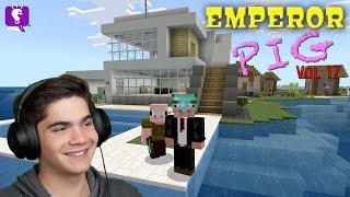 Emperor Pig Vol 17 MODERN House in MINECRAFT on HobbyFamilyTV