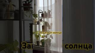 Обновка для растений - шторка) лучше марля или эта штора? #распаковка #цветовод #комнатныецветы