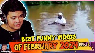 Best Funny Videos of February 2024 PART 3 - FUNNY VIDEOS, PINOY MEMES | Jover Reacts