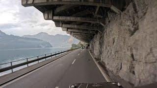 ITALY TO SWITZERLAND through the Gotthard tunnel 16.9 kilometers, world's  longest tunnel no.5.