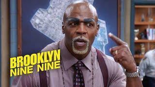 Terry Shaves His Eyebrows Off | Brooklyn Nine-Nine