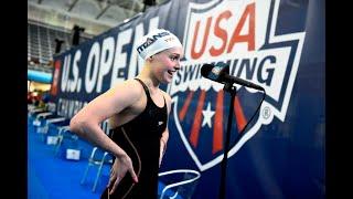 Claire Curzan shatters a NAG record! | Women's 100m Butterfly H2 | 2020 TOYOTA US OPEN GREENSBORO