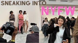 SNEAKING INTO NEW YORK FASHION WEEK: 19th birthday surprise, fashion school, life in NYC...