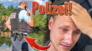 Wir müssen die POLIZEI RUFEN!!  (gefährliche Situation beim Vanlife im Camper Van) - VW T6.1 Bulli