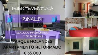   FUERTEVENTURA PARQUE HOLANDÉS APARTAMENTO EN VENTA REFORMADO € 65.000 REF.  2697337   ️