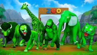 The Great Escape: Zombie Animals on the Run | Magical Animals Rescue Adventure!