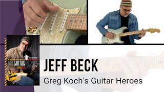  Jeff Beck Guitar Lesson - Greg Koch's Guitar Heroes - TrueFire