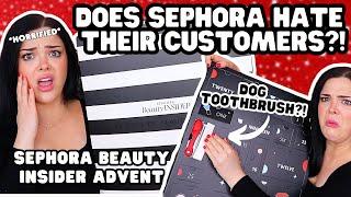 VIRAL SEPHORA ADVENT CALENDAR IS *HORRIBLE* | Sephora Beauty Insider Advent Unboxing