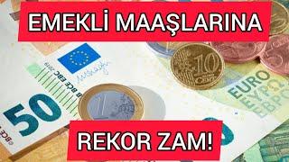 Almanya'da Emekli Maaşlarına Rekor Zam!