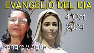 Evangelio Del Dia Hoy - Viernes 4 Octubre 2024- Sangre y Agua