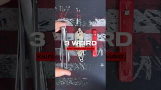 3 WEIRD Knife Opening Mechanisms #shorts