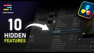 10 Hidden DaVinci Resolve Features YOU'RE NOT USING But Should Be!